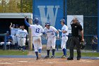 Baseball vs MIT  Wheaton College Baseball vs MIT during quarter final game of the NEWMAC Championship hosted by Wheaton. - (Photo by Keith Nordstrom) : Wheaton, baseball, NEWMAC